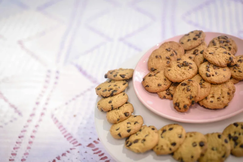 Air Fryer Chocolate Chip Cookie Bites