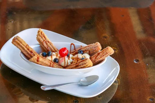 Air Fryer Churro Bites