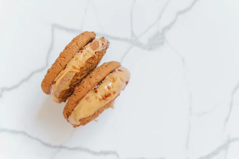 Air Fryer Peanut Butter Cookies