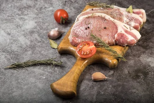 Air Fryer Apple Glazed Pork Steaks