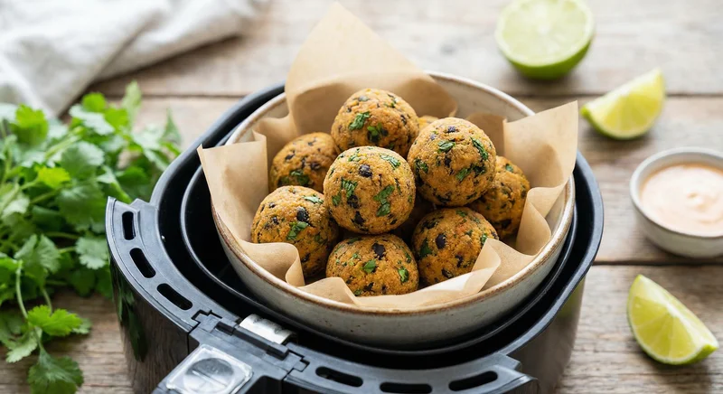 Black bean balls