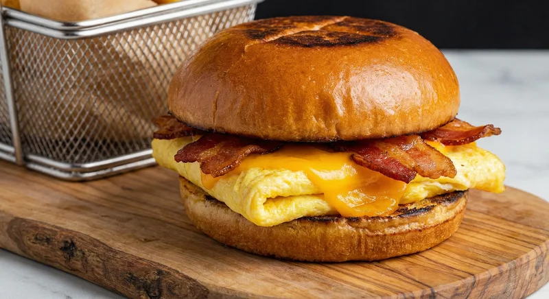 Breakfast sandwich