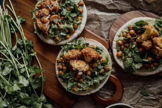 Crispy Chickpea & Cauliflower Bites