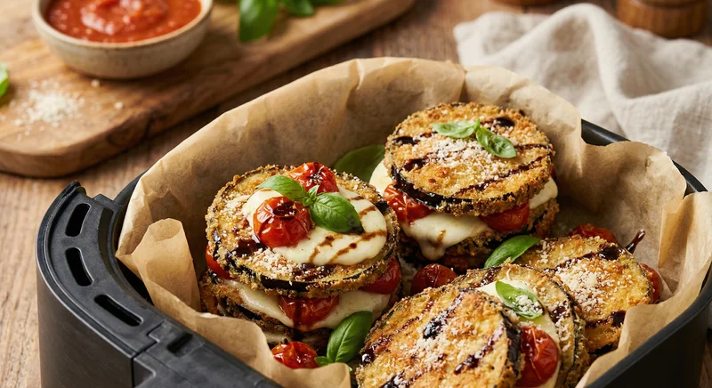 Eggplant stacks