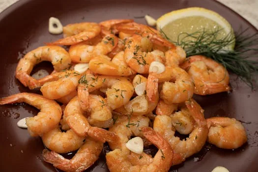 Garlic Herb Air Fryer Shrimp