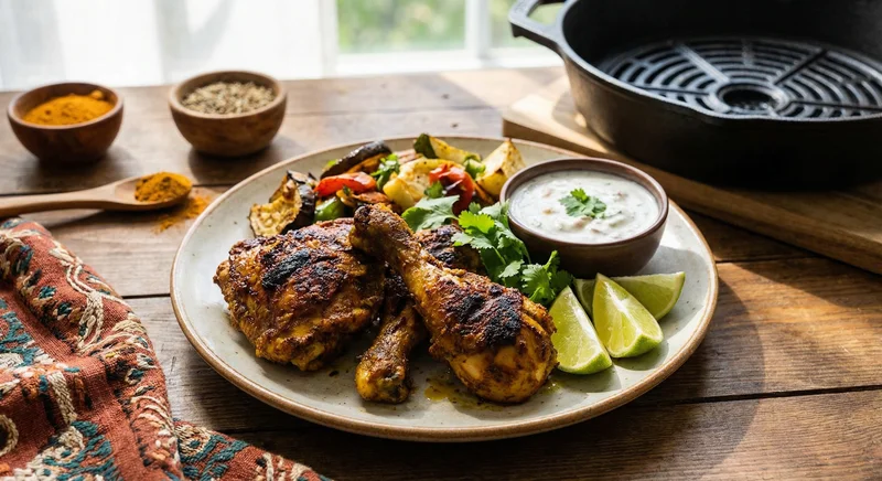 Indian spiced chicken