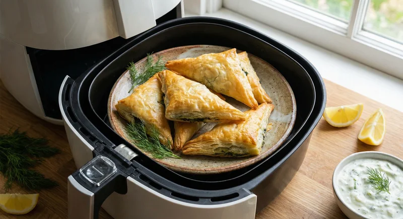 Spanakopita triangles