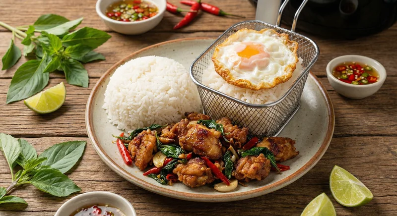 Thai basil chicken
