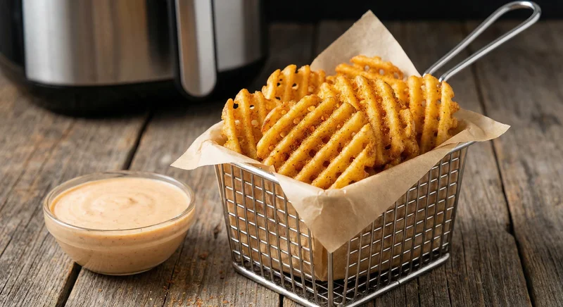 Waffle fries